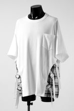 画像をギャラリービューアに読み込む, FACETASM BUCKLE BELT CHECK TOPS (WHITE)