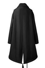 画像をギャラリービューアに読み込む, SOSNOVSKA REVERSIBLE UNINHIBITED RAIN COAT UREAN (BLACK)