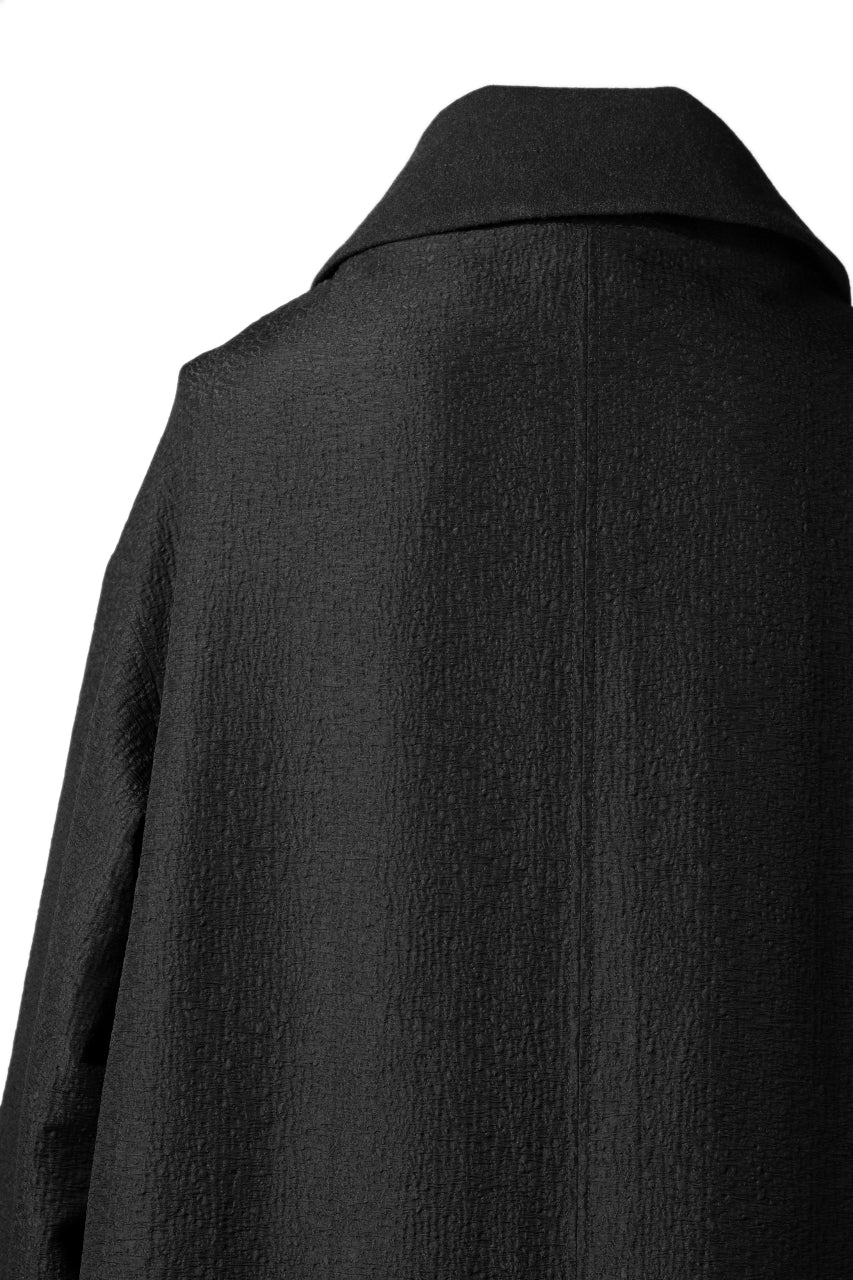 画像をギャラリービューアに読み込む, SOSNOVSKA REVERSIBLE UNINHIBITED RAIN COAT UREAN (BLACK)