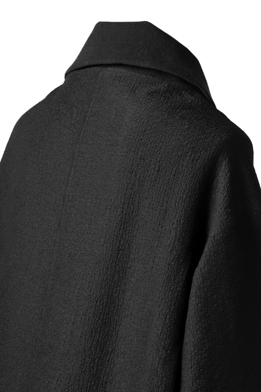 画像をギャラリービューアに読み込む, SOSNOVSKA REVERSIBLE UNINHIBITED RAIN COAT UREAN (BLACK)