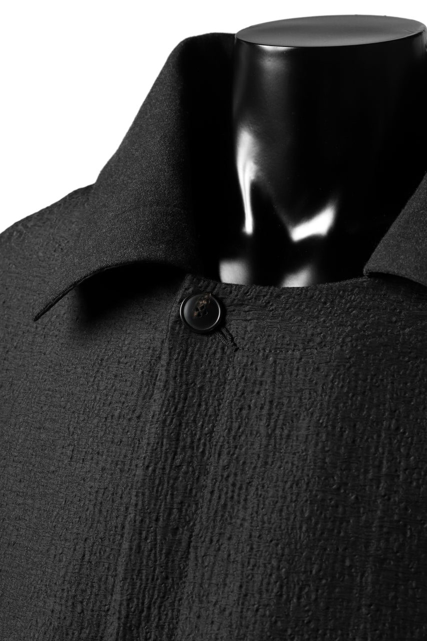 画像をギャラリービューアに読み込む, SOSNOVSKA REVERSIBLE UNINHIBITED RAIN COAT UREAN (BLACK)