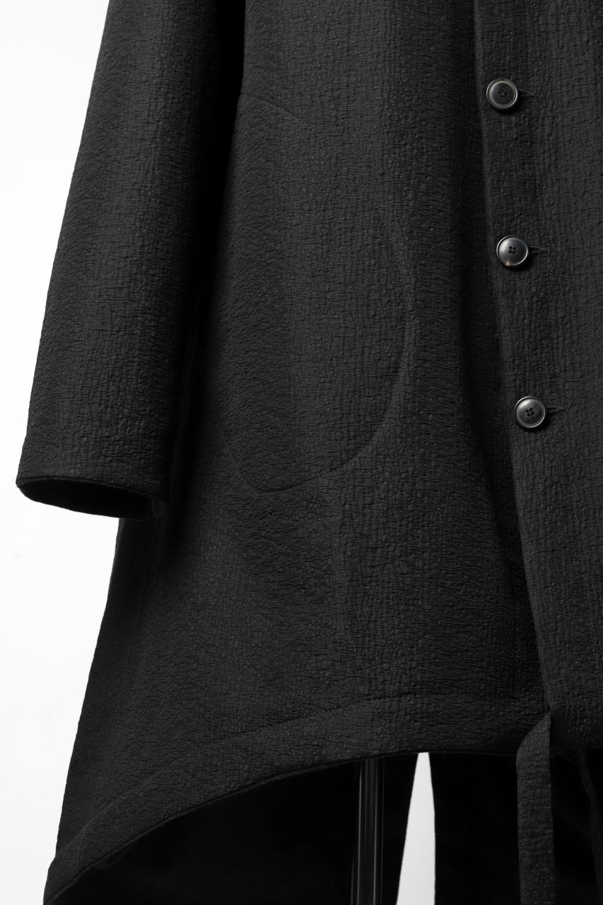 画像をギャラリービューアに読み込む, SOSNOVSKA REVERSIBLE UNINHIBITED RAIN COAT UREAN (BLACK)