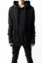 画像をギャラリービューアに読み込む, thomkrom DOUBLE HOODIE PULL OVER PARKA / OVER LOCKED (BLACK)