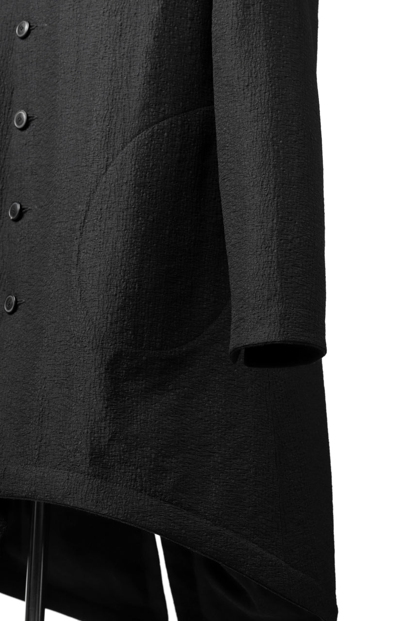 画像をギャラリービューアに読み込む, SOSNOVSKA REVERSIBLE UNINHIBITED RAIN COAT UREAN (BLACK)
