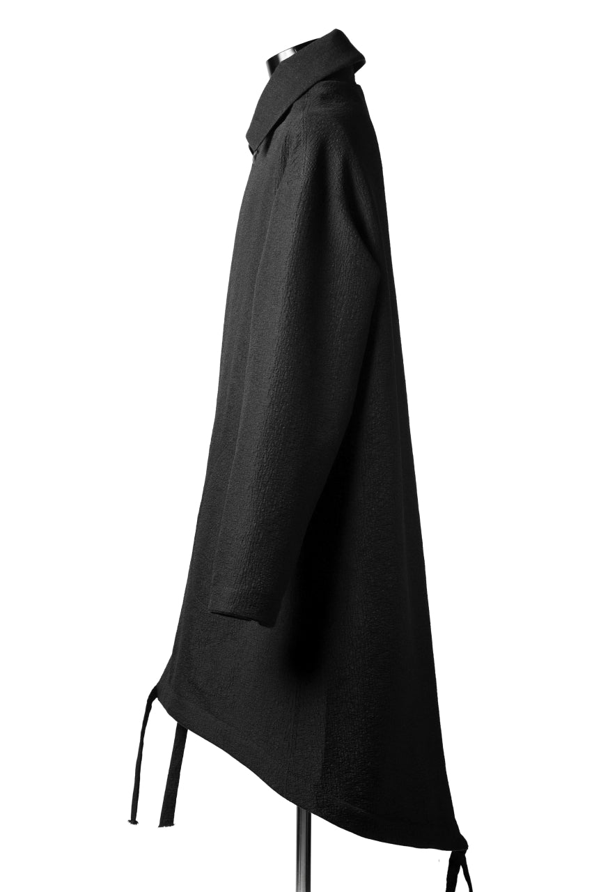 画像をギャラリービューアに読み込む, SOSNOVSKA REVERSIBLE UNINHIBITED RAIN COAT UREAN (BLACK)