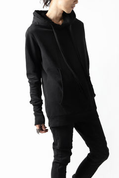 画像をギャラリービューアに読み込む, thomkrom DOUBLE HOODIE PULL OVER PARKA / OVER LOCKED (BLACK)