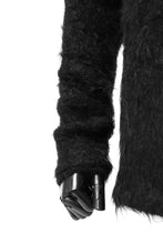 Load image into Gallery viewer, KLASICA BLIND MOHAIR KNIT SWEATER / FLUFFY 3.5G (BLACK)