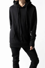 画像をギャラリービューアに読み込む, thomkrom DOUBLE HOODIE PULL OVER PARKA / OVER LOCKED (BLACK)