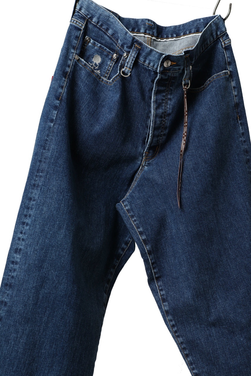 画像をギャラリービューアに読み込む, mastermind JAPAN LOOSEYFIT JEANS / 2WAY STRETCH DENIM (INDIGO)