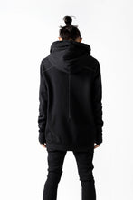 画像をギャラリービューアに読み込む, thomkrom DOUBLE HOODIE PULL OVER PARKA / OVER LOCKED (BLACK)