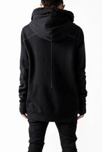画像をギャラリービューアに読み込む, thomkrom DOUBLE HOODIE PULL OVER PARKA / OVER LOCKED (BLACK)
