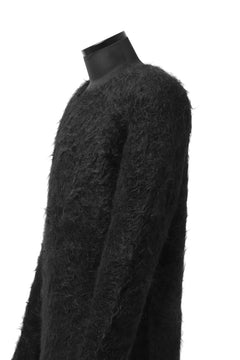 Load image into Gallery viewer, KLASICA BLIND MOHAIR KNIT SWEATER / FLUFFY 3.5G (BLACK)