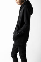 画像をギャラリービューアに読み込む, thomkrom DOUBLE HOODIE PULL OVER PARKA / OVER LOCKED (BLACK)