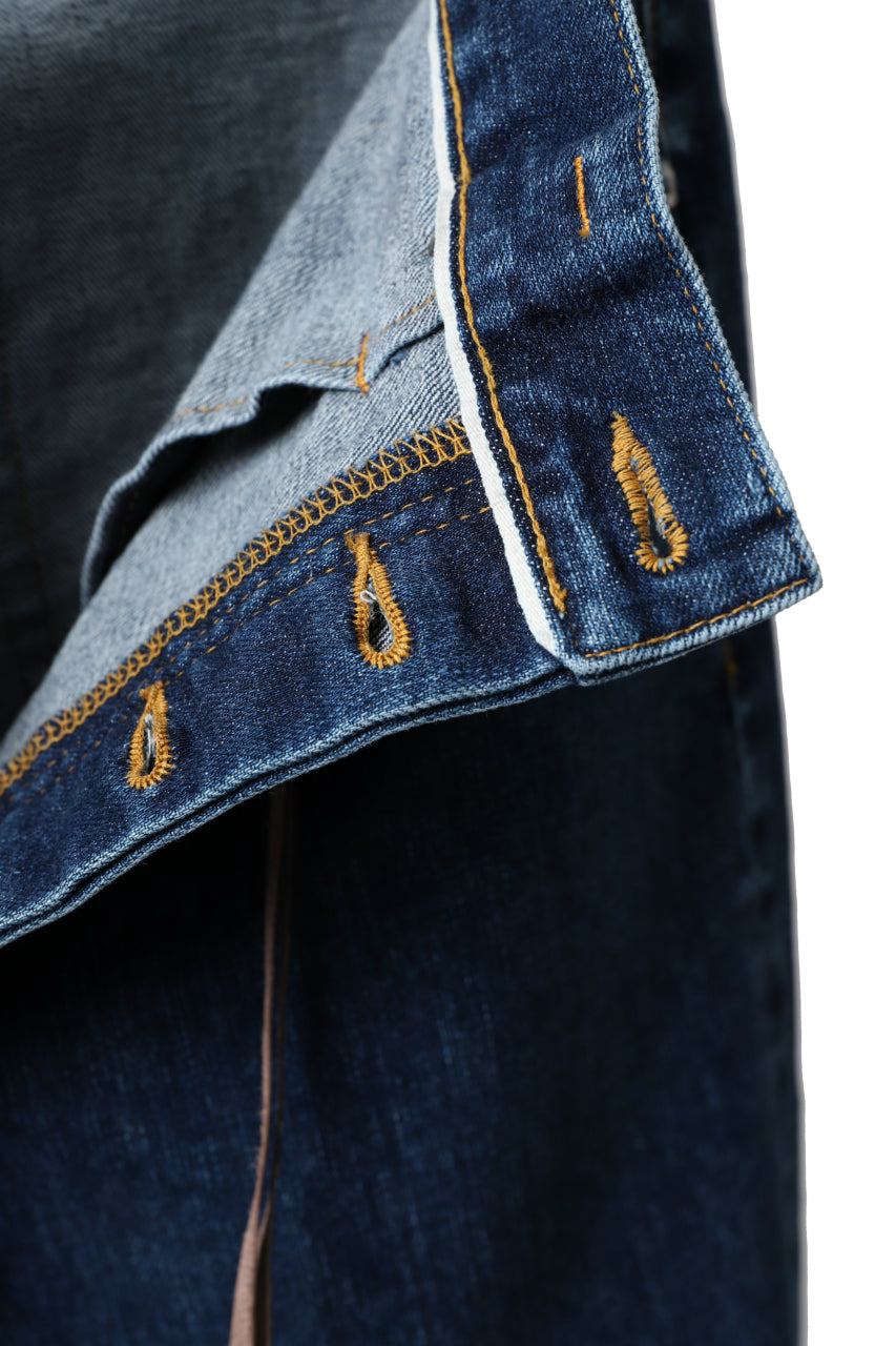 画像をギャラリービューアに読み込む, mastermind JAPAN LOOSEYFIT JEANS / 2WAY STRETCH DENIM (INDIGO)
