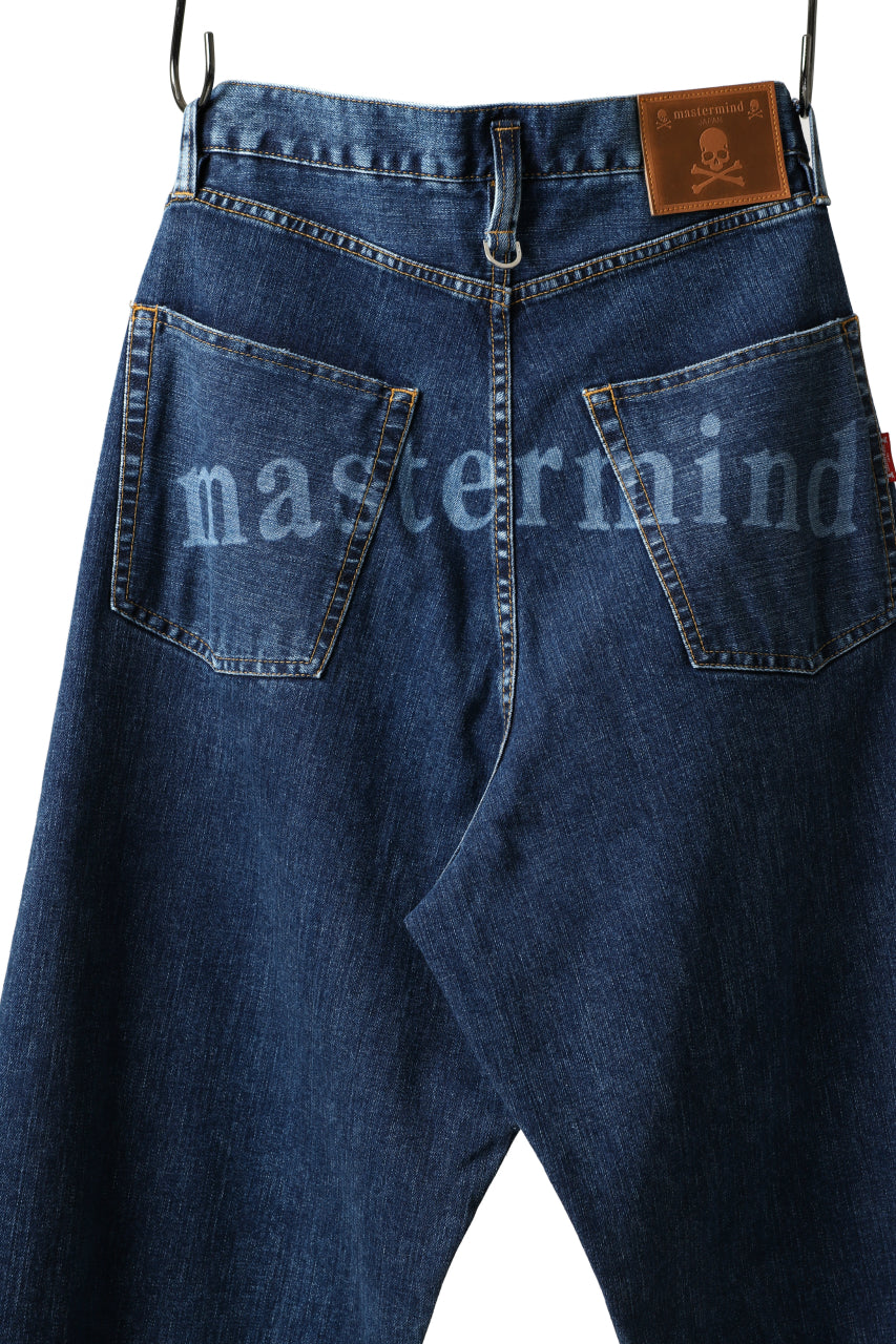 画像をギャラリービューアに読み込む, mastermind JAPAN LOOSEYFIT JEANS / 2WAY STRETCH DENIM (INDIGO)