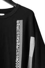 画像をギャラリービューアに読み込む, FACETASM BARCODE PRINT TEE (BLACK)