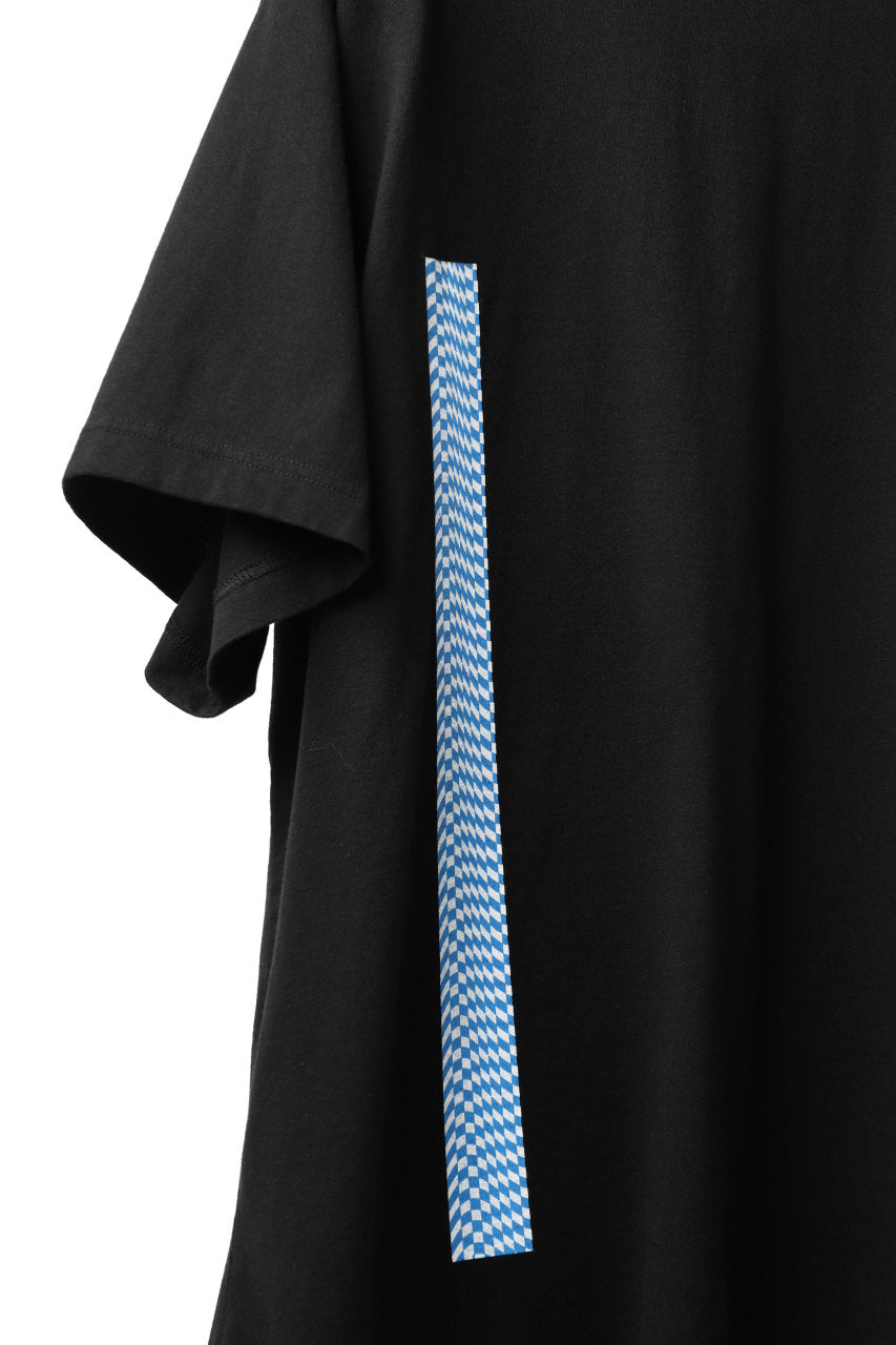 画像をギャラリービューアに読み込む, FACETASM BARCODE PRINT TEE (BLACK)