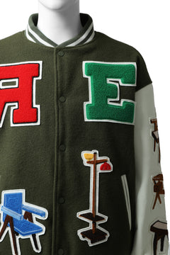 画像をギャラリービューアに読み込む, READYMADE CHAIR JACKET (KHAKI GREEN)