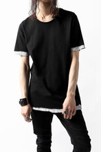 画像をギャラリービューアに読み込む, thomkrom BRUSH PAINT END T-SHIRT (BLACK)