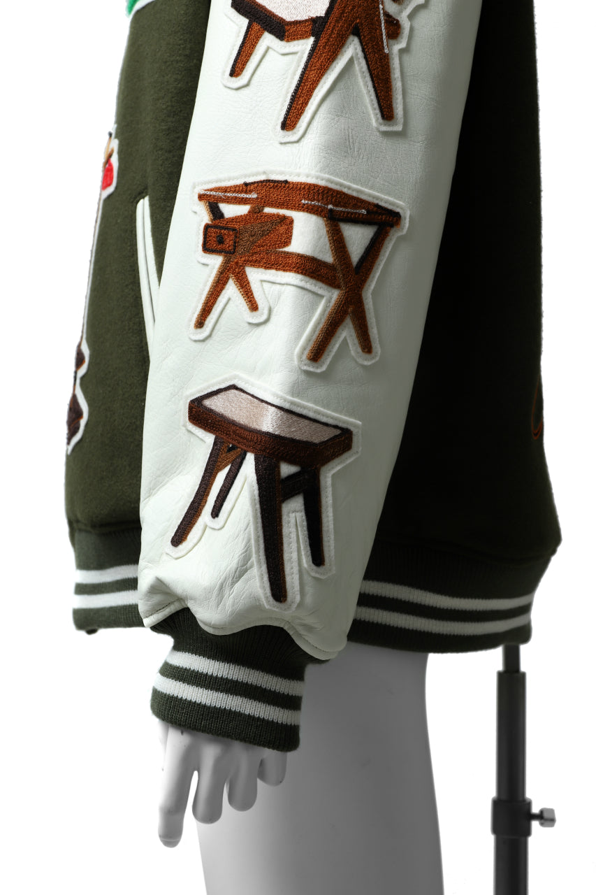 画像をギャラリービューアに読み込む, READYMADE CHAIR JACKET (KHAKI GREEN)