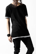 画像をギャラリービューアに読み込む, thomkrom BRUSH PAINT END T-SHIRT (BLACK)
