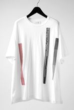 画像をギャラリービューアに読み込む, FACETASM BARCODE PRINT TEE (WHITE)