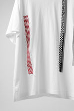 画像をギャラリービューアに読み込む, FACETASM BARCODE PRINT TEE (WHITE)