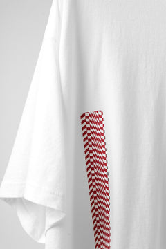 画像をギャラリービューアに読み込む, FACETASM BARCODE PRINT TEE (WHITE)