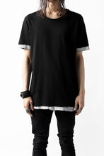 画像をギャラリービューアに読み込む, thomkrom BRUSH PAINT END T-SHIRT (BLACK)