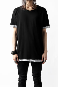 画像をギャラリービューアに読み込む, thomkrom BRUSH PAINT END T-SHIRT (BLACK)