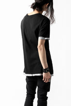 画像をギャラリービューアに読み込む, thomkrom BRUSH PAINT END T-SHIRT (BLACK)