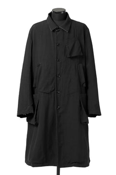画像をギャラリービューアに読み込む, KLASICA KISTEL WORK COAT / MONOTONE HOUND TOOTH (BLACK)