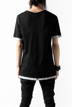 画像をギャラリービューアに読み込む, thomkrom BRUSH PAINT END T-SHIRT (BLACK)