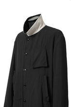 画像をギャラリービューアに読み込む, KLASICA KISTEL WORK COAT / MONOTONE HOUND TOOTH (BLACK)