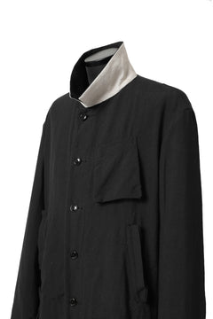 画像をギャラリービューアに読み込む, KLASICA KISTEL WORK COAT / MONOTONE HOUND TOOTH (BLACK)