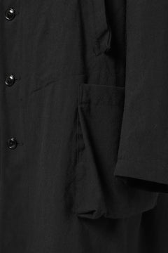 画像をギャラリービューアに読み込む, KLASICA KISTEL WORK COAT / MONOTONE HOUND TOOTH (BLACK)