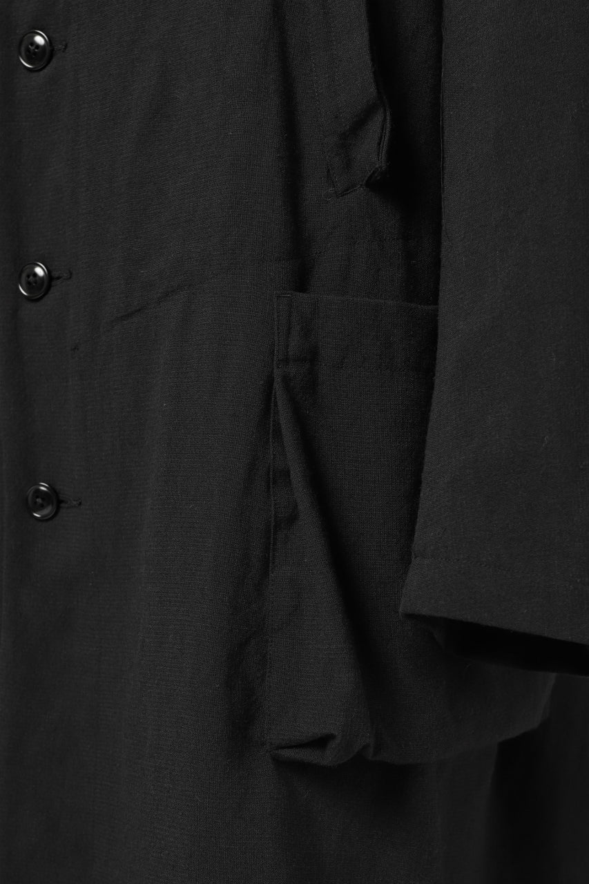 画像をギャラリービューアに読み込む, KLASICA KISTEL WORK COAT / MONOTONE HOUND TOOTH (BLACK)