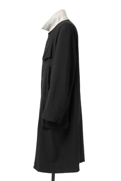 画像をギャラリービューアに読み込む, KLASICA KISTEL WORK COAT / MONOTONE HOUND TOOTH (BLACK)