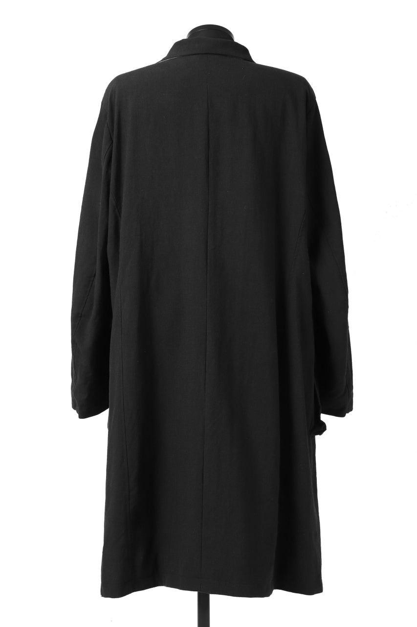 画像をギャラリービューアに読み込む, KLASICA KISTEL WORK COAT / MONOTONE HOUND TOOTH (BLACK)