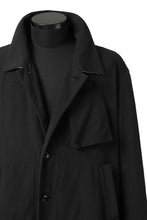 画像をギャラリービューアに読み込む, KLASICA KISTEL WORK COAT / MONOTONE HOUND TOOTH (BLACK)