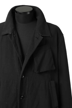 画像をギャラリービューアに読み込む, KLASICA KISTEL WORK COAT / MONOTONE HOUND TOOTH (BLACK)