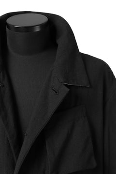 画像をギャラリービューアに読み込む, KLASICA KISTEL WORK COAT / MONOTONE HOUND TOOTH (BLACK)