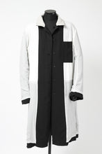 画像をギャラリービューアに読み込む, KLASICA KISTEL WORK COAT / MONOTONE HOUND TOOTH (BLACK)