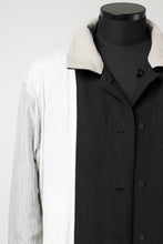 画像をギャラリービューアに読み込む, KLASICA KISTEL WORK COAT / MONOTONE HOUND TOOTH (BLACK)