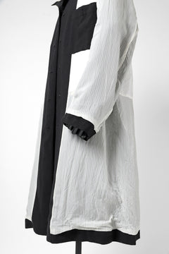 画像をギャラリービューアに読み込む, KLASICA KISTEL WORK COAT / MONOTONE HOUND TOOTH (BLACK)