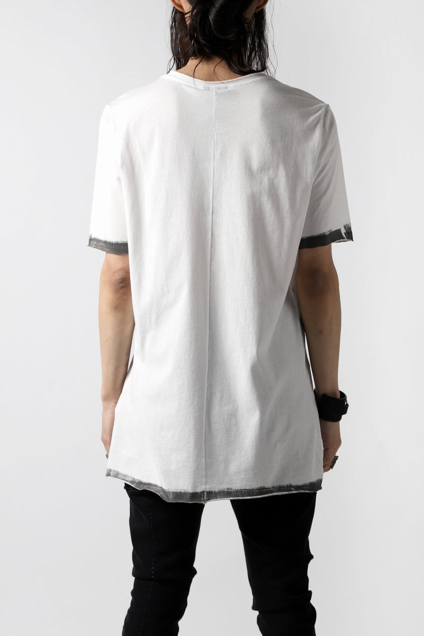 画像をギャラリービューアに読み込む, thomkrom BRUSH PAINT END T-SHIRT (OFF WHITE)