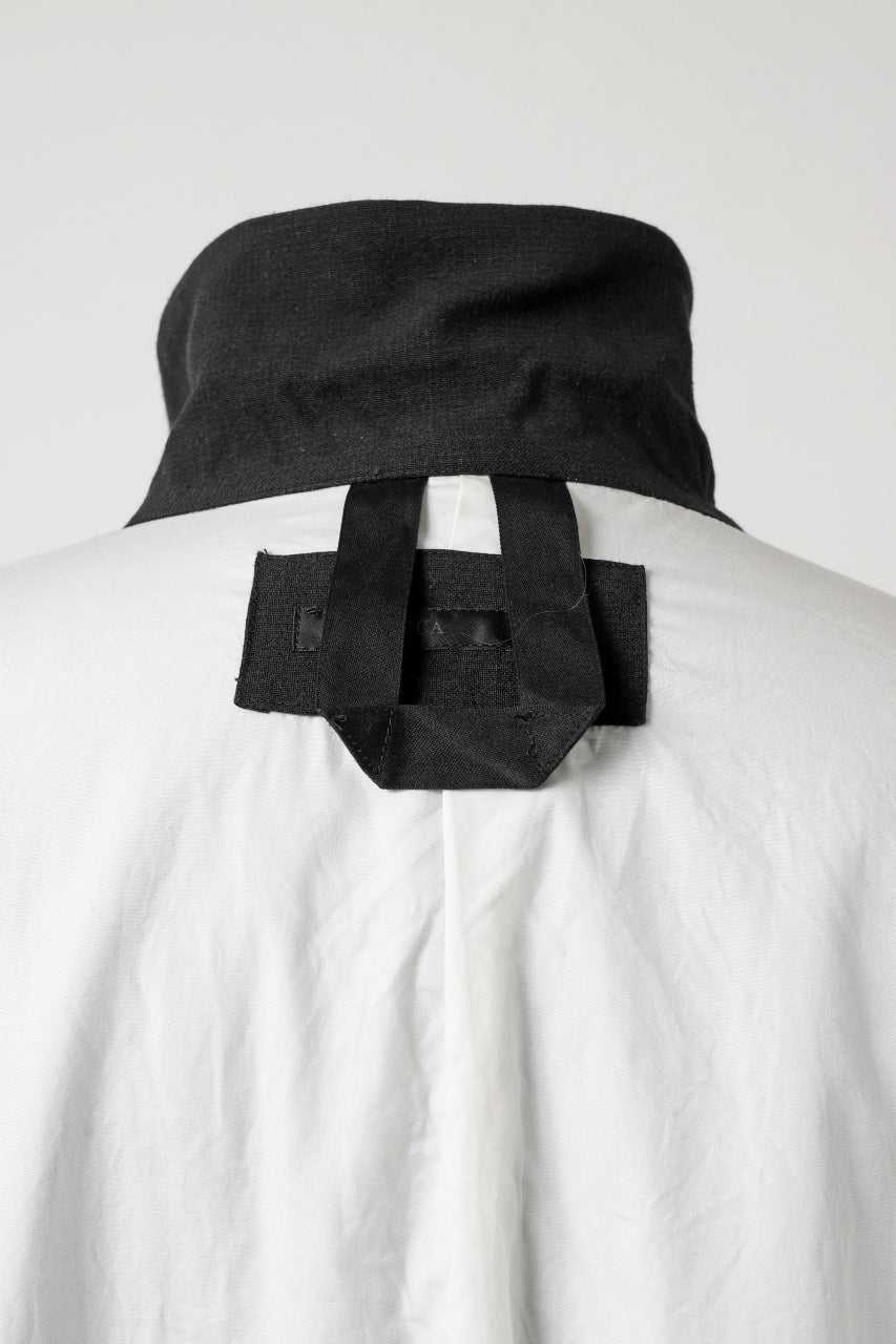 画像をギャラリービューアに読み込む, KLASICA KISTEL WORK COAT / MONOTONE HOUND TOOTH (BLACK)