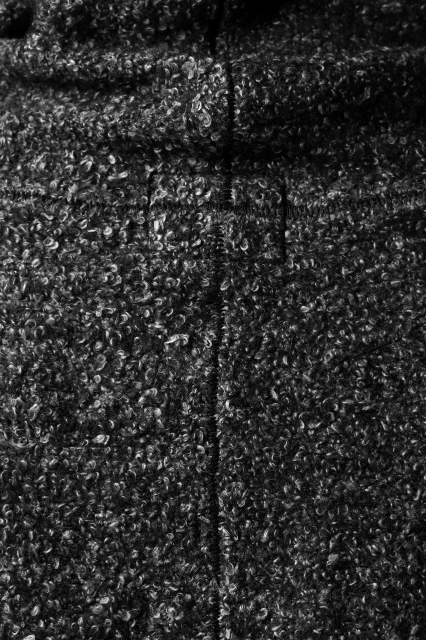 画像をギャラリービューアに読み込む, SOSNOVSKA CRAWLED OUT POCKET KNIT SWEATER (BLACK)