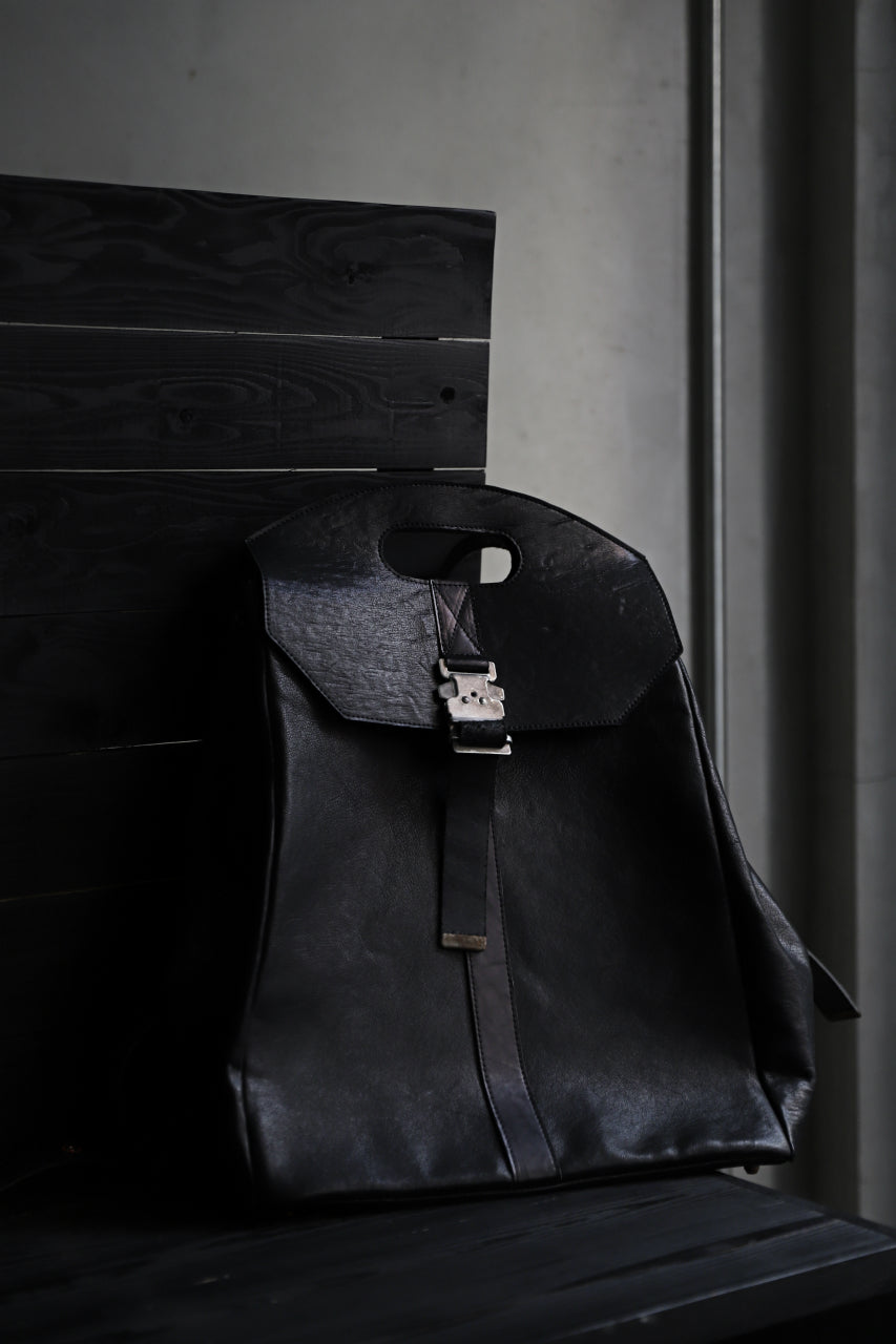 画像をギャラリービューアに読み込む, ierib BARK 2WAY HAND RUCKSACK / FVT Oiled Horse (BLACK)