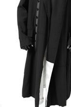 画像をギャラリービューアに読み込む, KLASICA HM-C DOUBLE BREASTED COAT / MONOTONE HOUND TOOTH (BLACK)